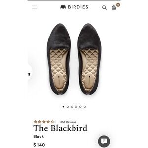 Birdies - The Blackbird - Black - Size 7